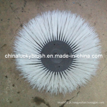 Branco PP material escova para máquina de vassoura (YY-213)